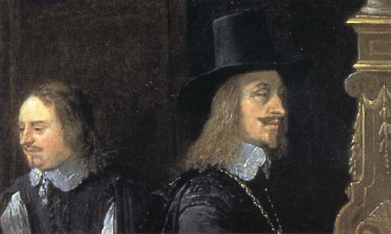 David Teniers Details of Archduke Leopold Wihelm's Galleries at Brussels